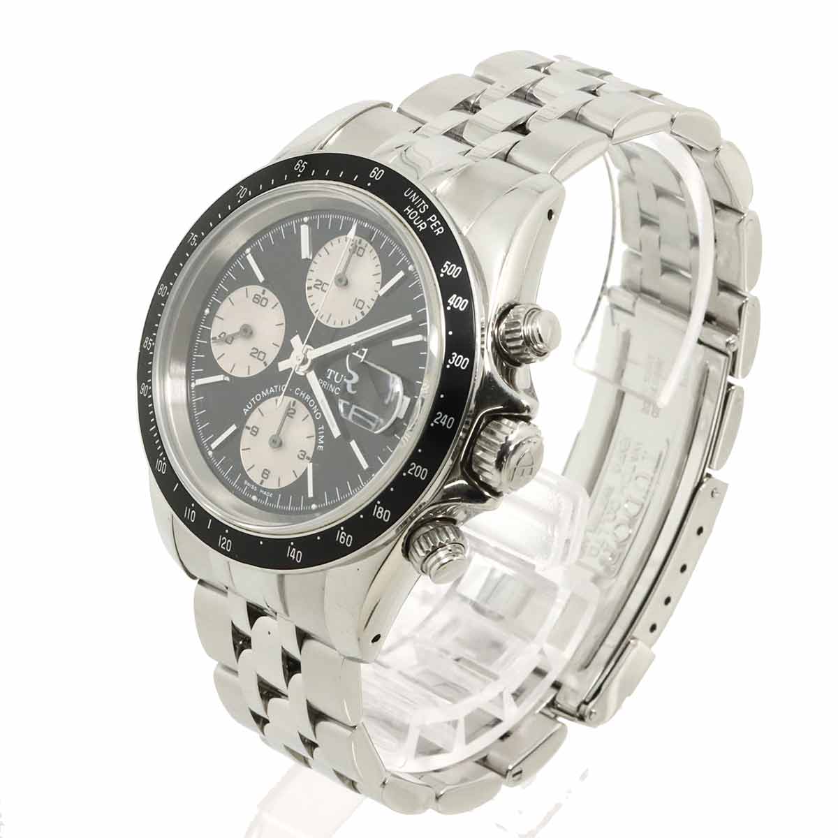 Chrono Time 79260P Chronograph Date Automatic Brack Dial