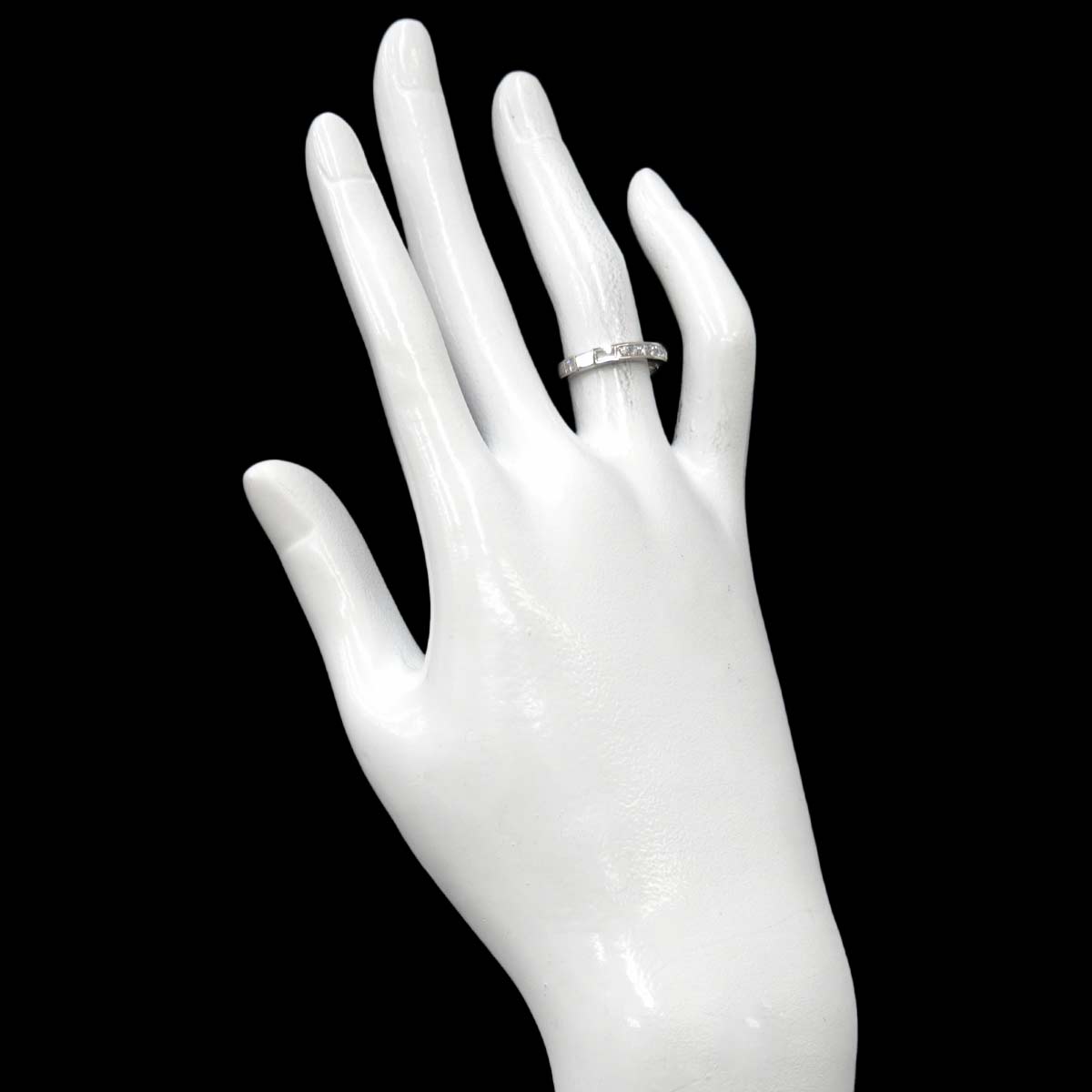 Traffic Diamond Ring Pt Platinum size4.5-4.75(US)