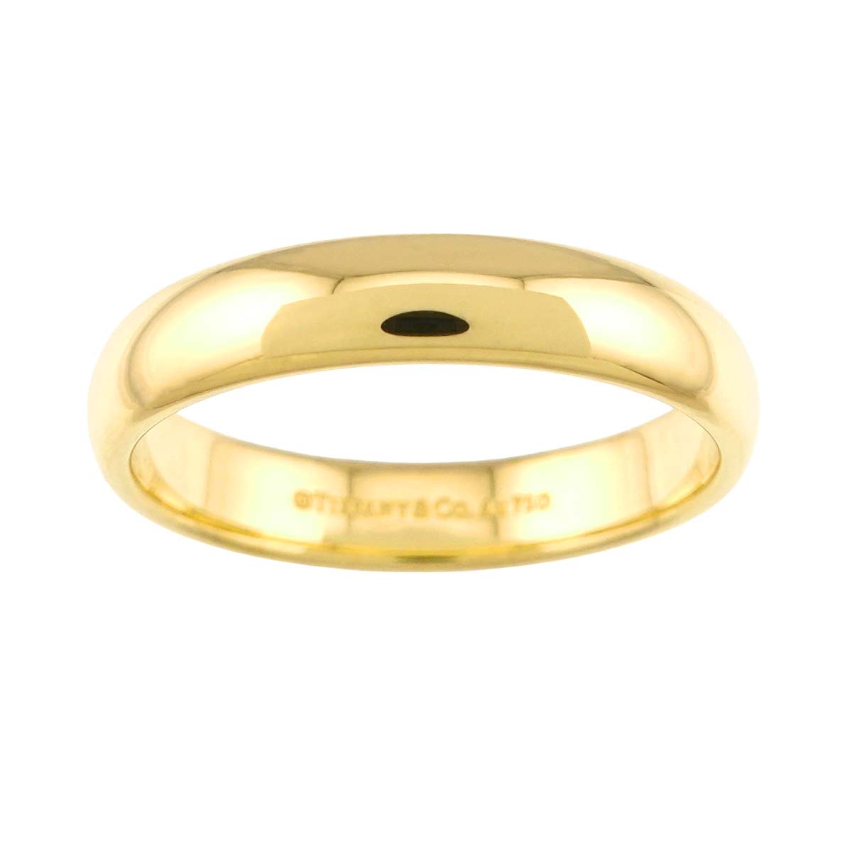Forever Band Ring 18K Yellow Gold 750 Size10.25-10.5(US)