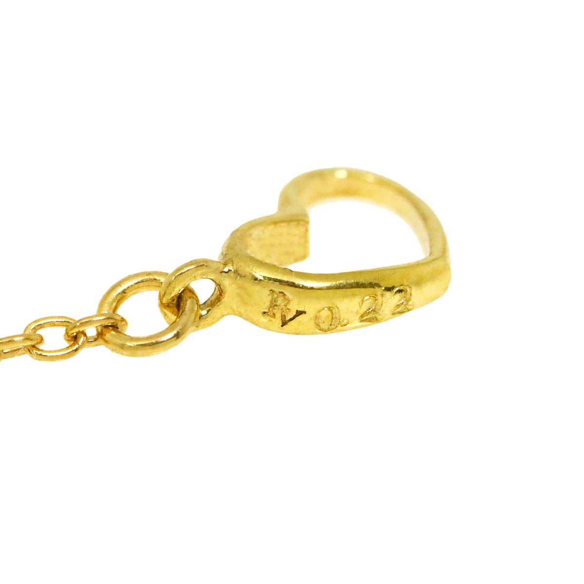 Diamond 0.22ct Bracelet 18K YG 750