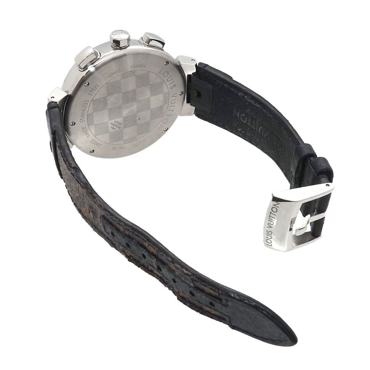 TambourGM Damier QA094 Quartz Chronograph Date Mens