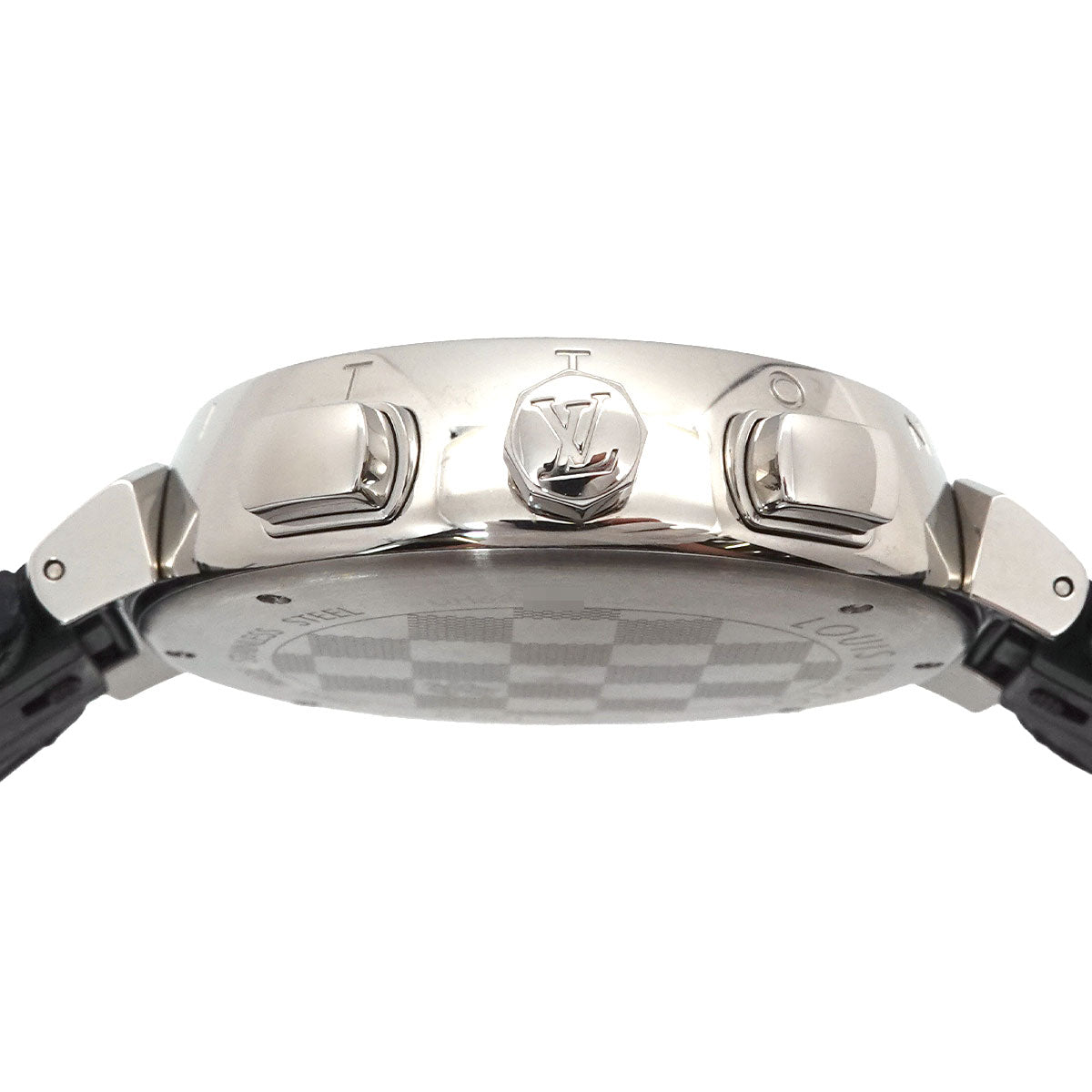 TambourGM Damier QA094 Quartz Chronograph Date Mens