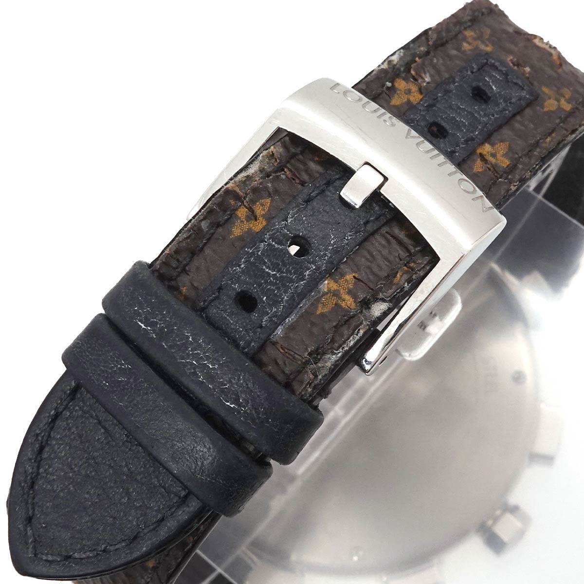 TambourGM Damier QA094 Quartz Chronograph Date Mens