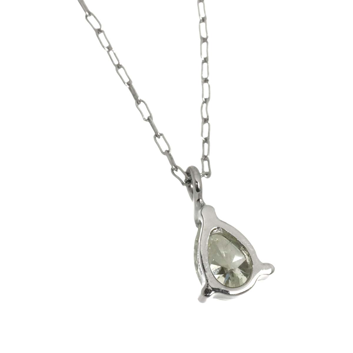 Diamond 0.24ct Necklace 18K WG White Gold 750