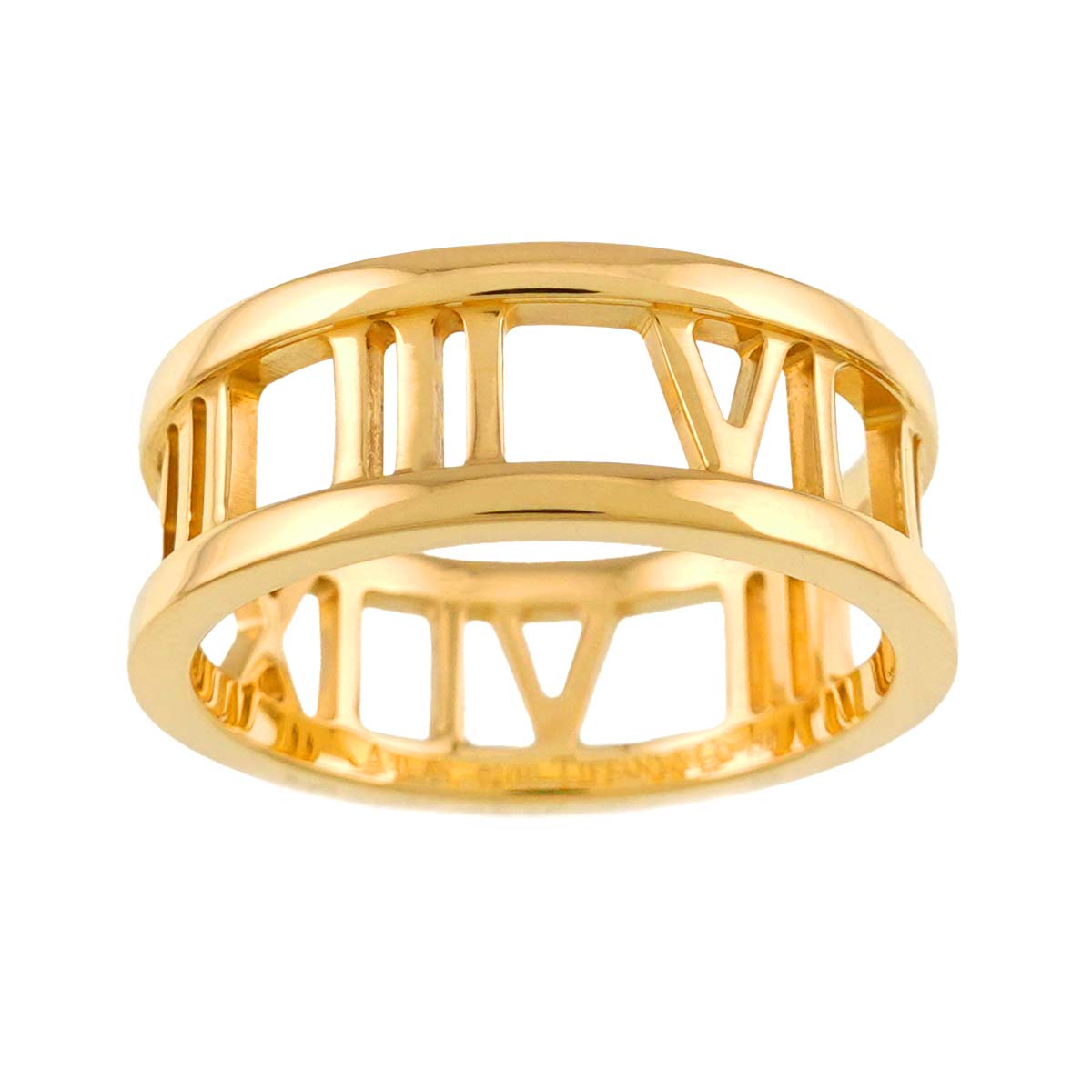 Atlas Ring 18K Yellow Gold 750 Size5.25(US)