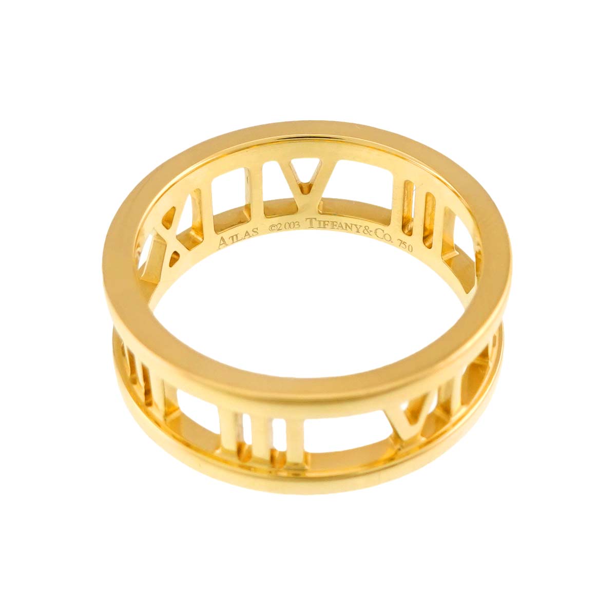 Atlas Ring 18K Yellow Gold 750 Size5.25(US)