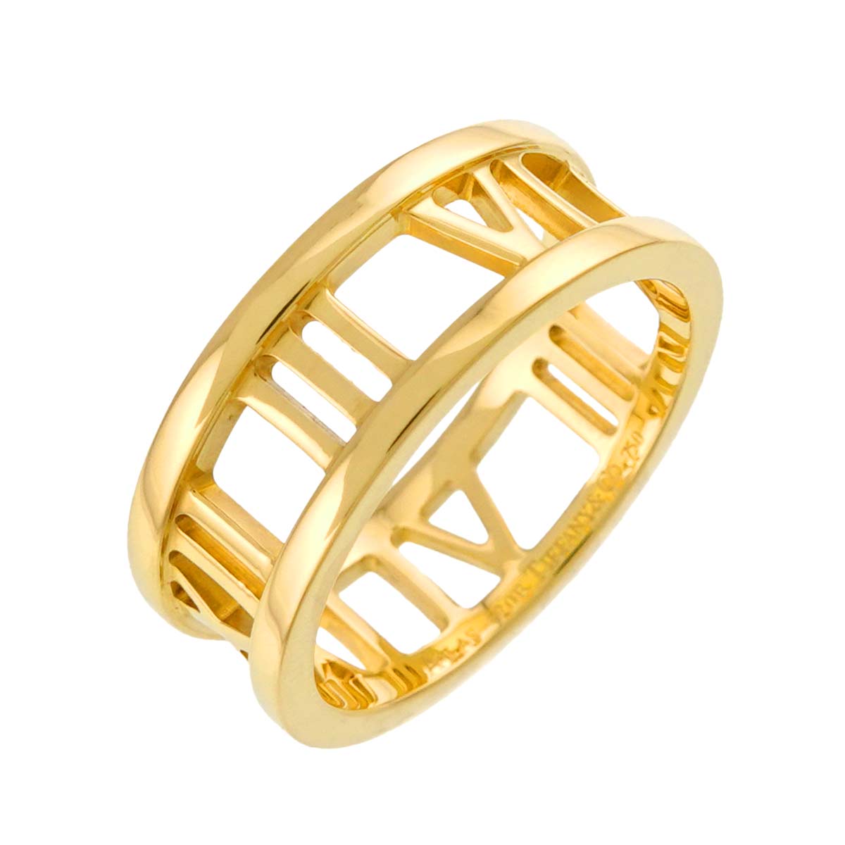 Atlas Ring 18K Yellow Gold 750 Size5.25(US)