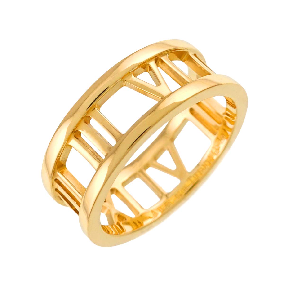 Atlas Ring 18K Yellow Gold 750 Size5.25(US)