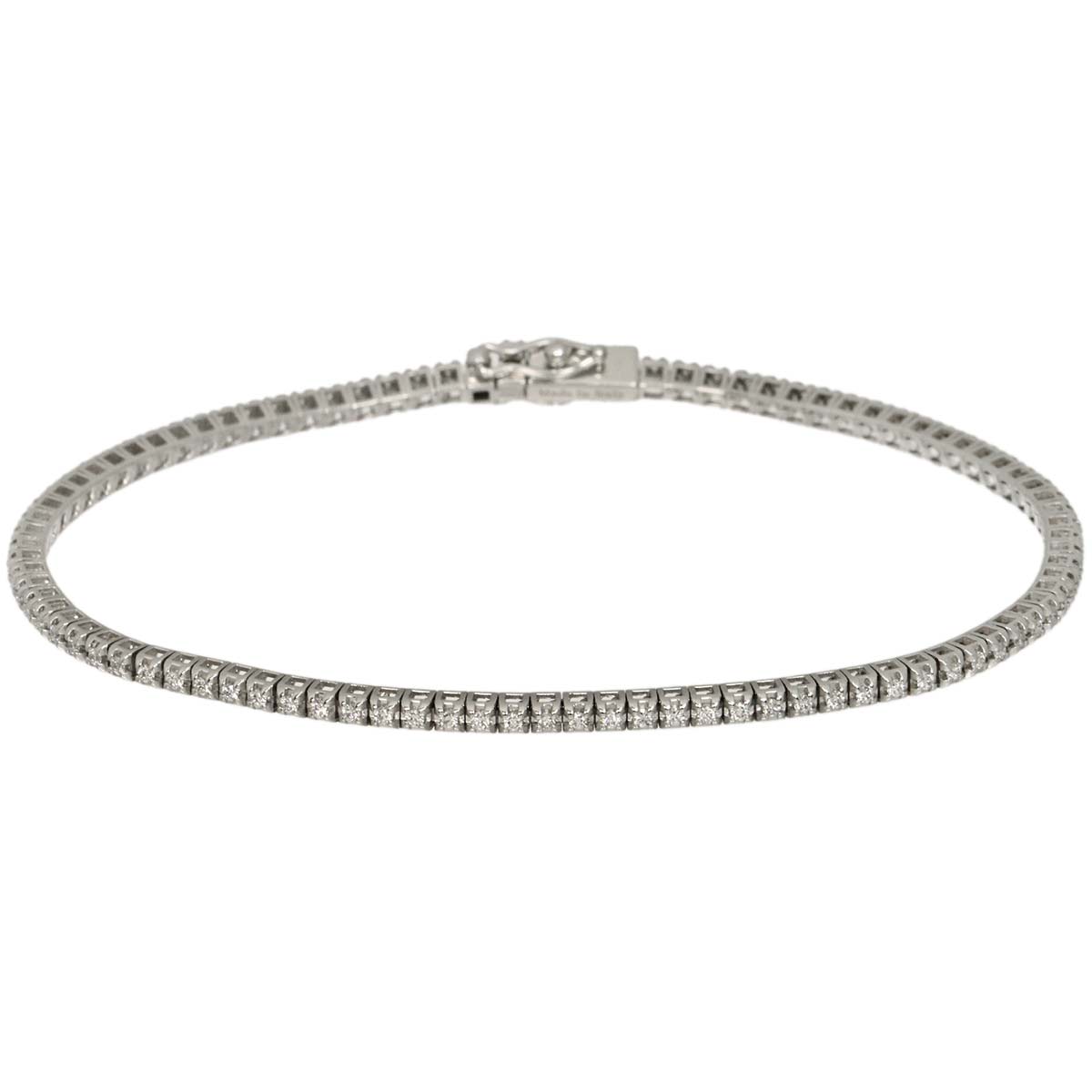 LUCE Diamond Bracelet 18K WG White Gold 750