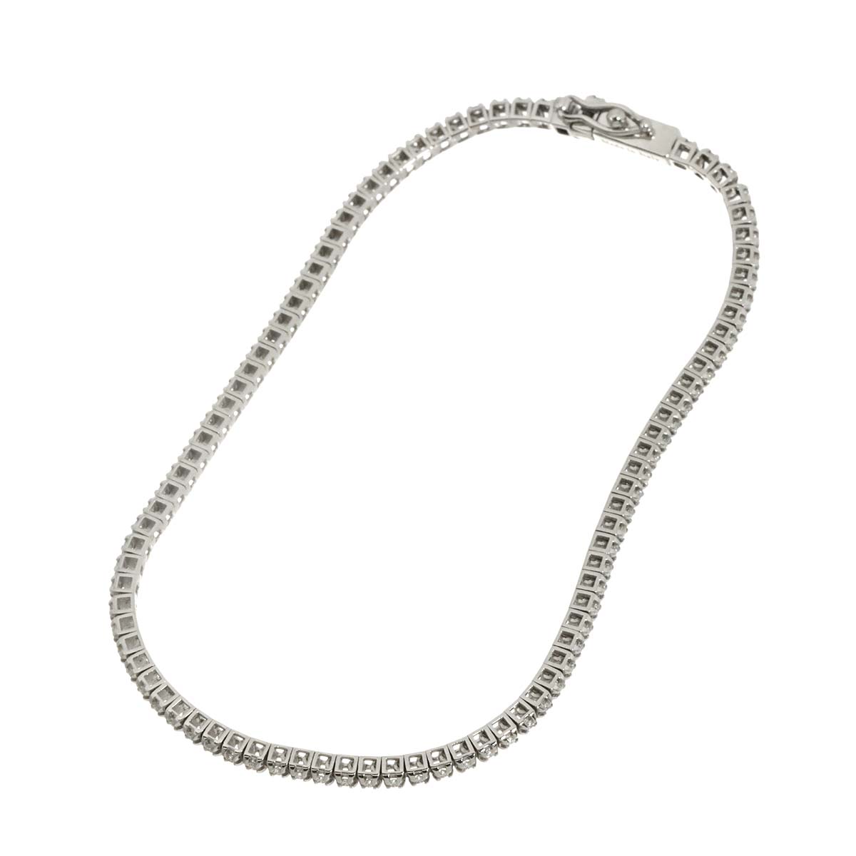 LUCE Diamond Bracelet 18K WG White Gold 750