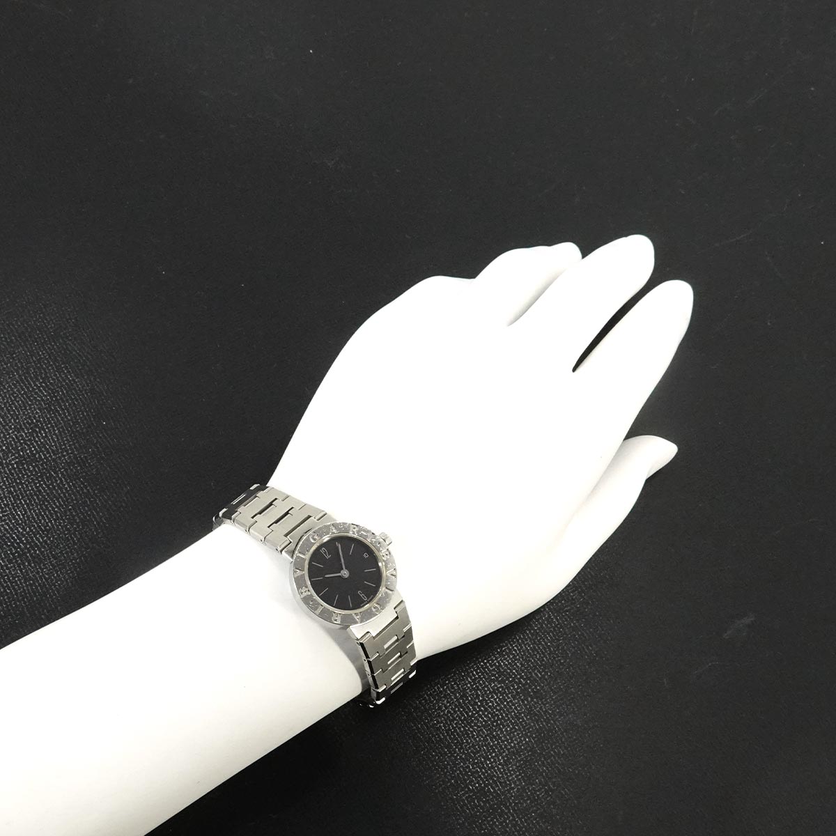 BVLGARIBVLGARI Date BB23SSD Quartz Black Dial Ladies Watch