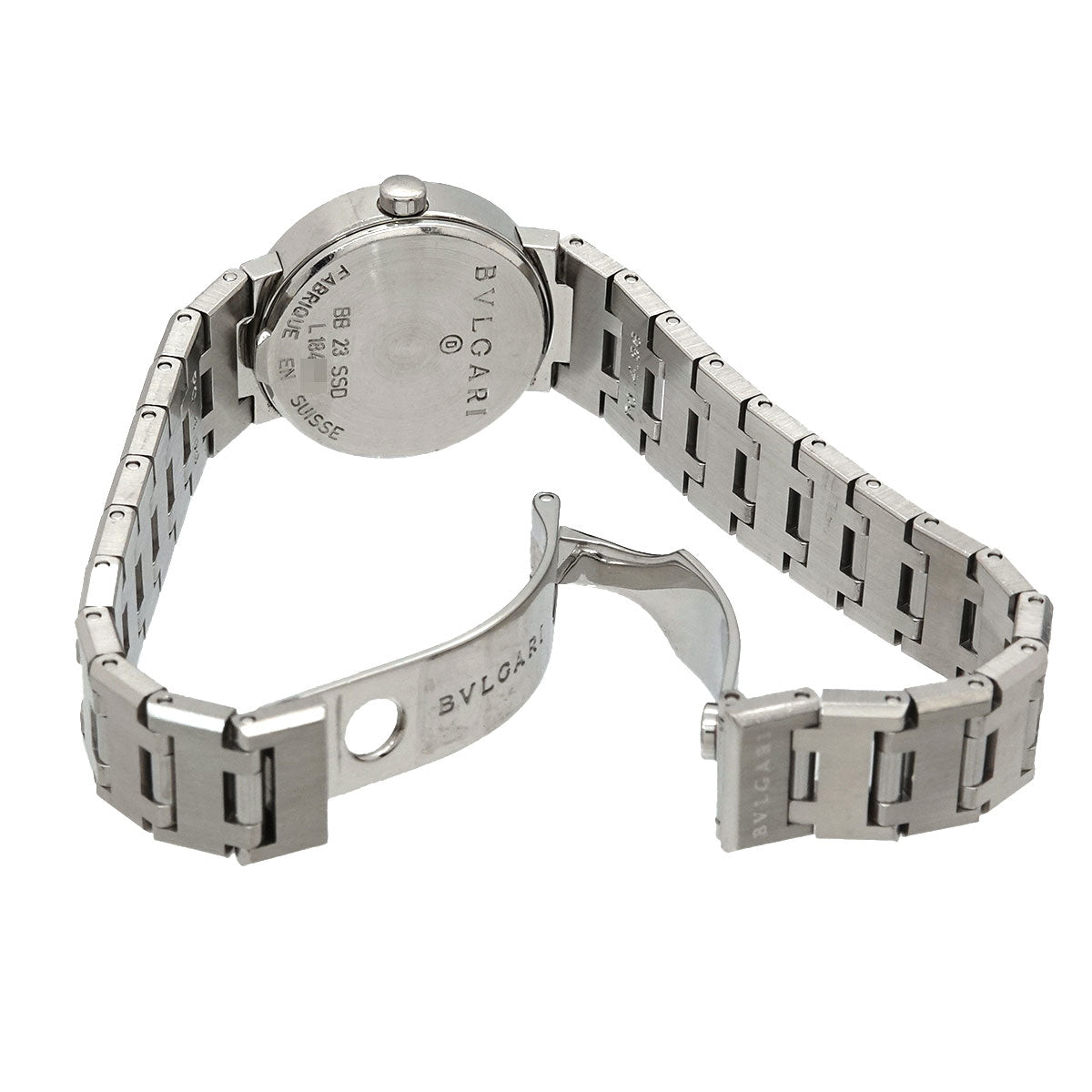 BVLGARIBVLGARI Date BB23SSD Quartz Black Dial Ladies Watch