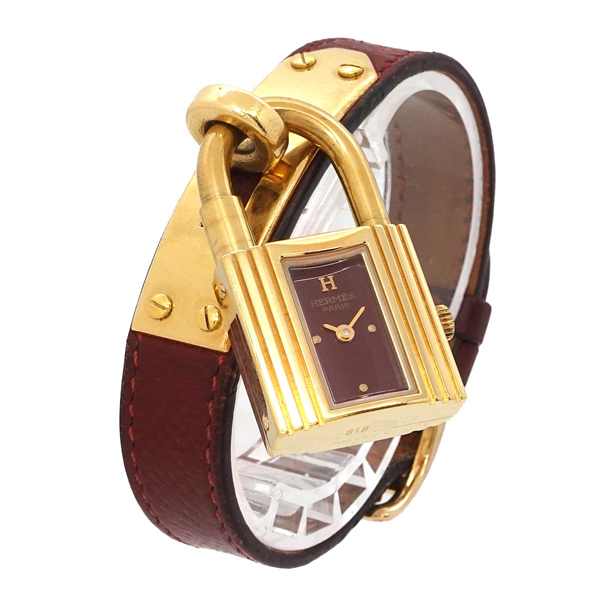Kelly Watches Quartz bordeaux Dial Vintage Cadena Ladies