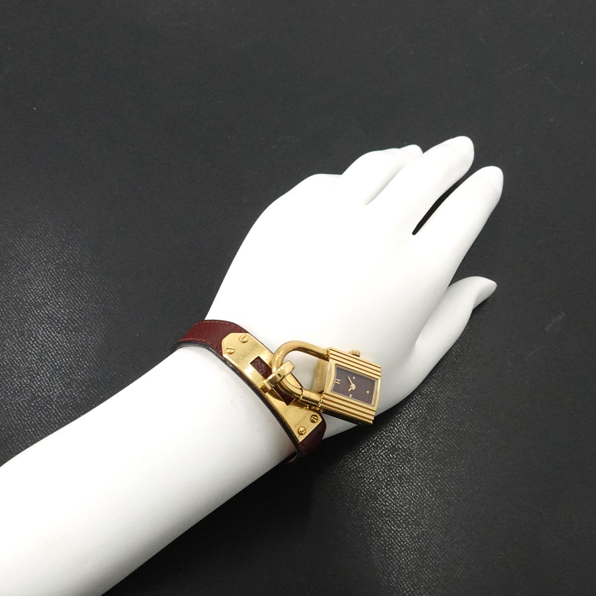 Kelly Watches Quartz bordeaux Dial Vintage Cadena Ladies