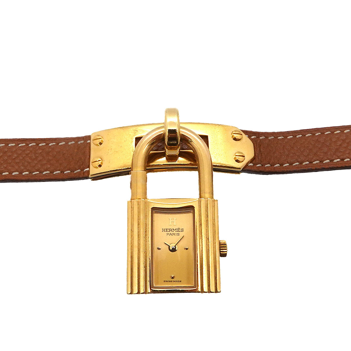 Kelly Watches Quartz Gold Dial Vintage Cadena Ladies Watch