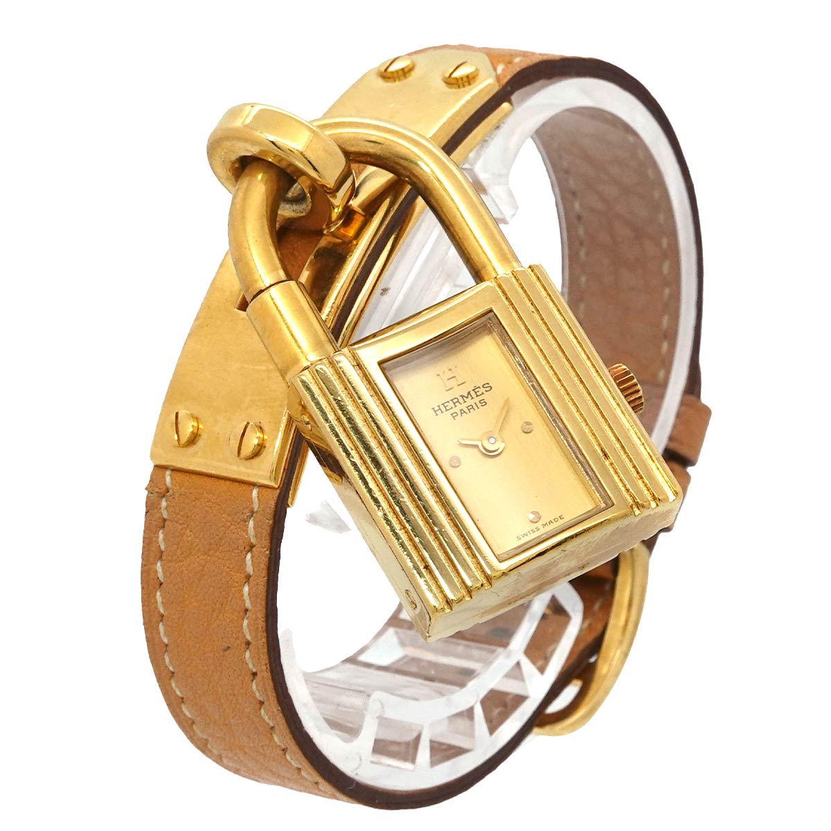 Kelly Watches Quartz Gold Dial Vintage Cadena Ladies Watch