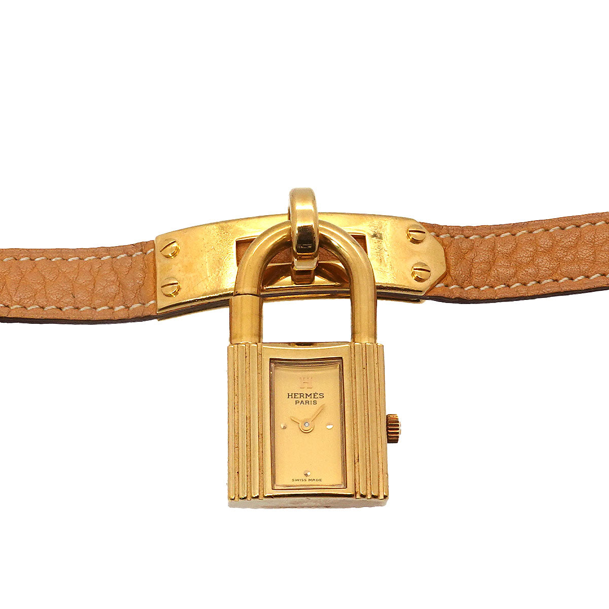 Kelly Watches Quartz Gold Dial Vintage Cadena Ladies Watch