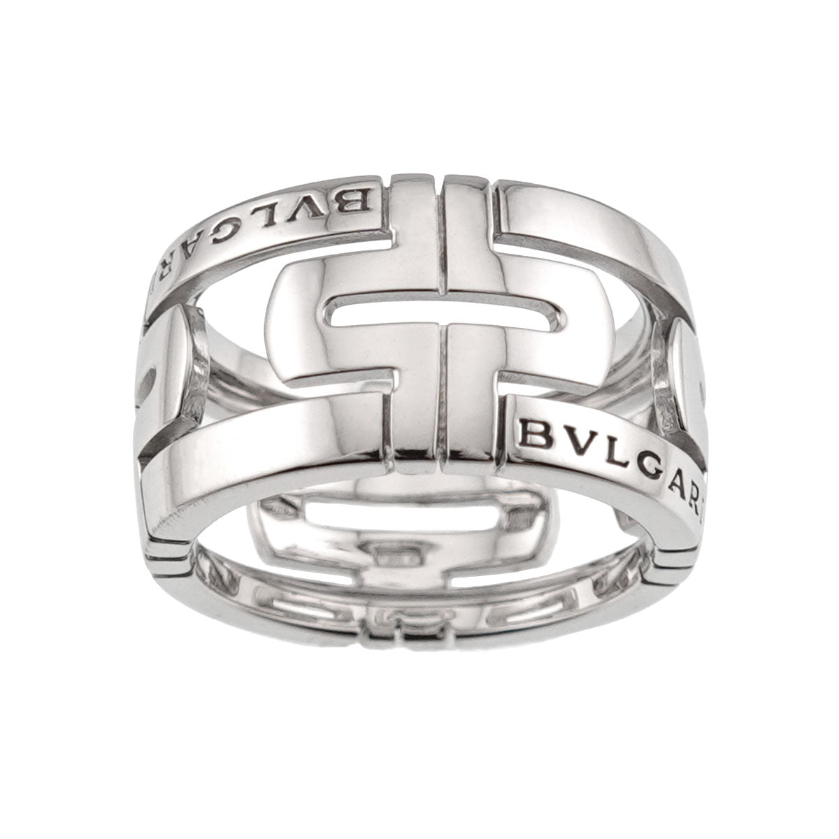 Parentesi Ring 18K White Gold 750 size53 6-6.25(US)