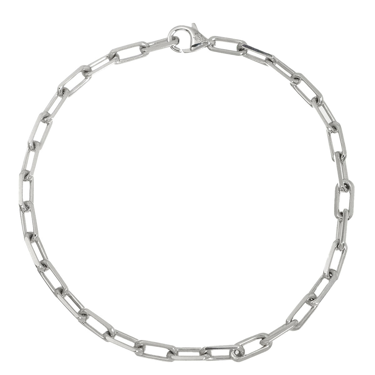Santos Bracelet SM 18K White Gold 750