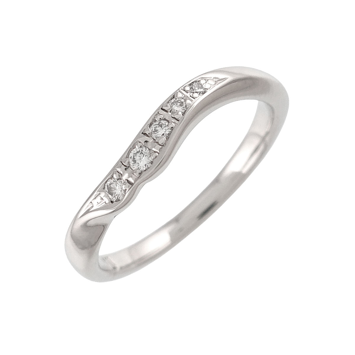 Diamond Ring Platinum Size4.75-5(US)