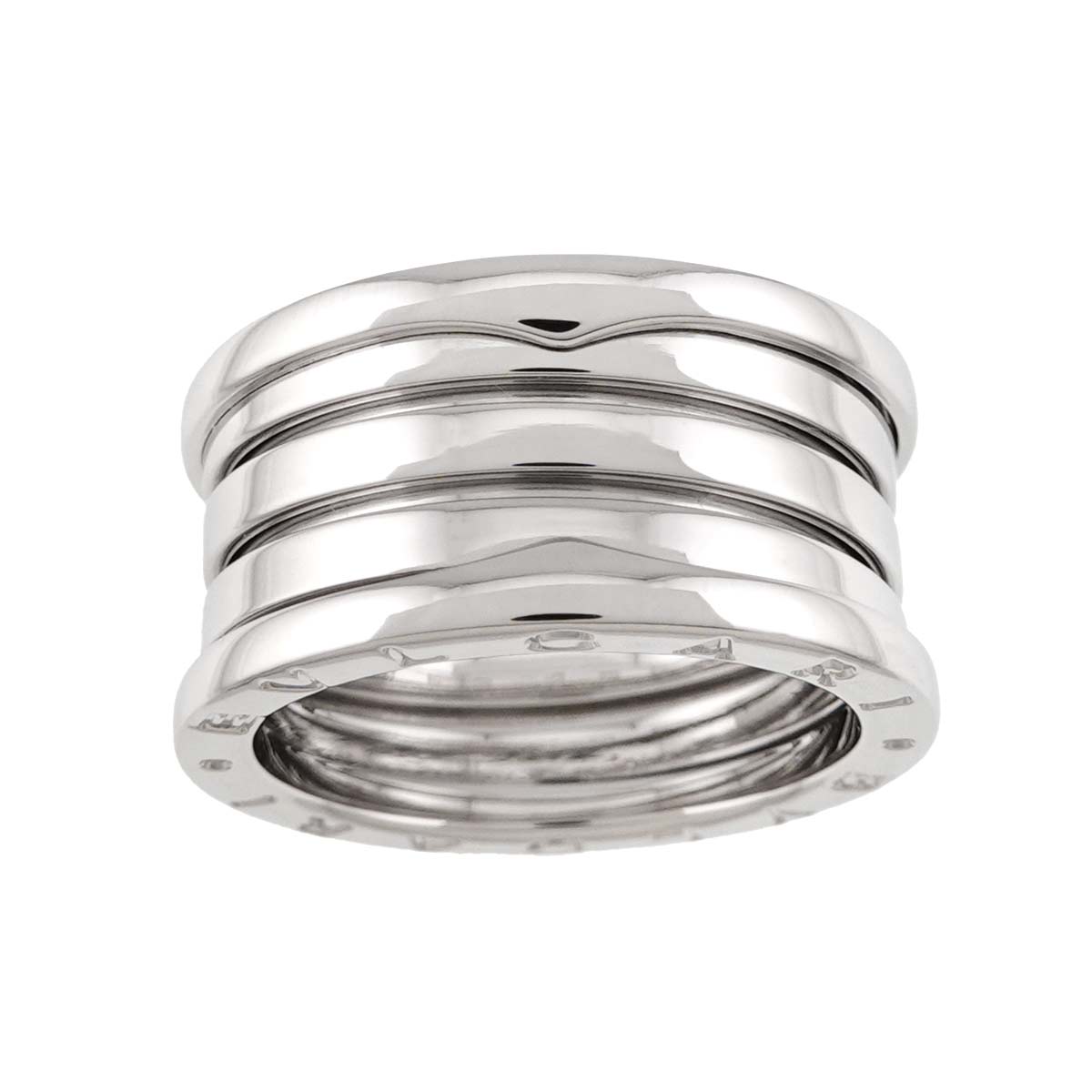 B-zero1 4Band Ring 18K WG White Gold 750 size57 7.5(US)