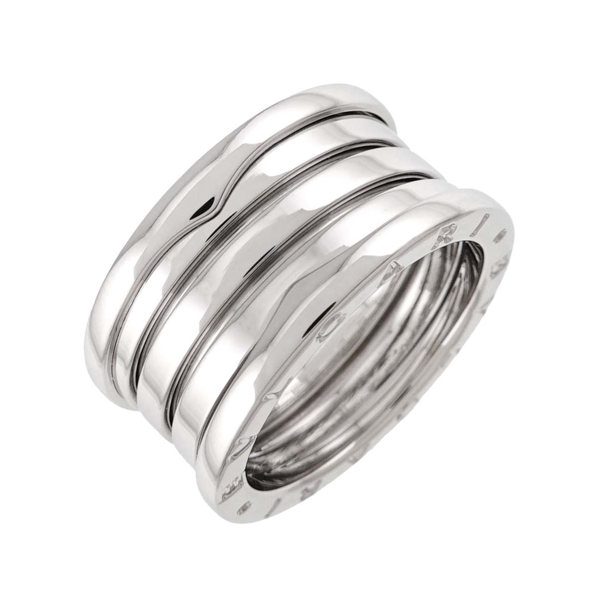 B-zero1 4Band Ring 18K WG White Gold 750 size57 7.5(US)