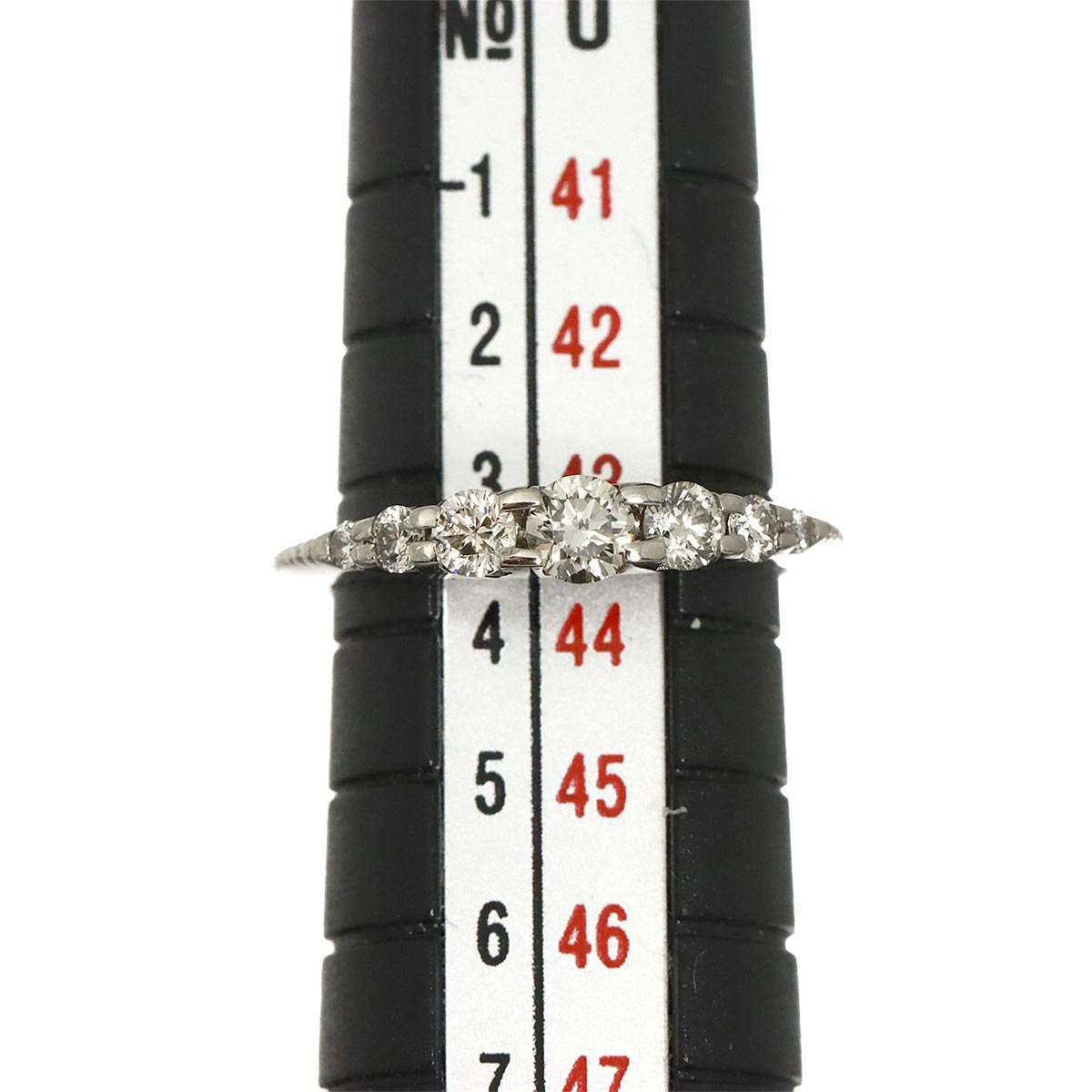Brown Diamond 0.35ct Ring 18K Brown Gold size2.5-2.75(US)