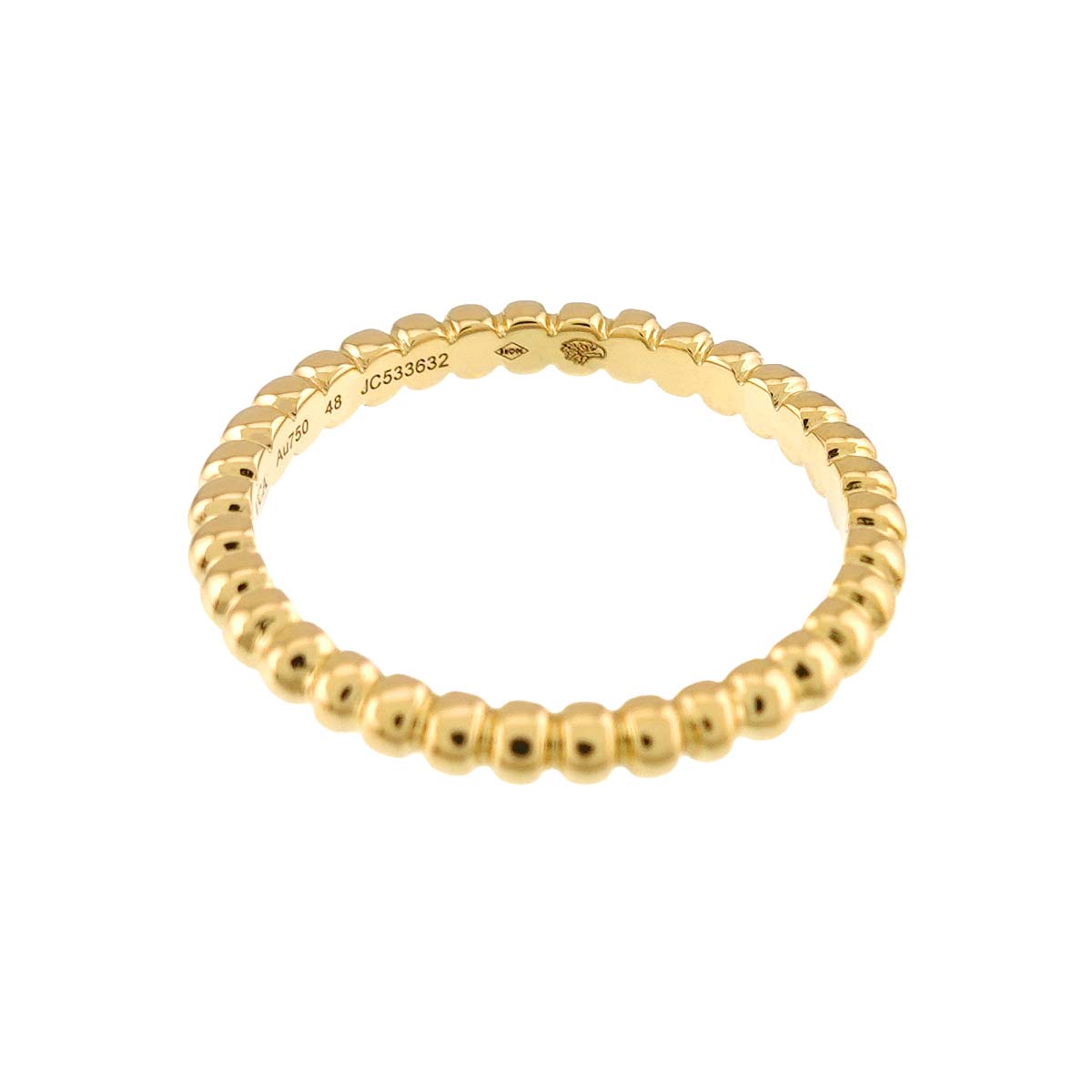 Perlee Ring Small 18K YG 750 size48 4.5(US)