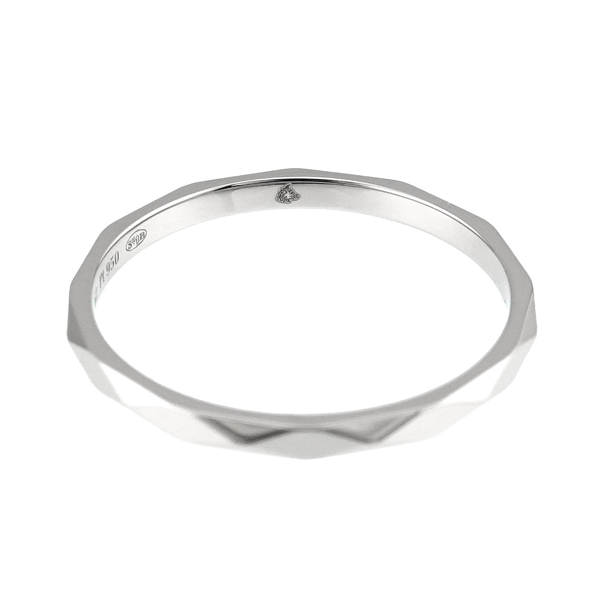 Facet SM Ring Pt Platinum Size62 9.5-9.75(US)