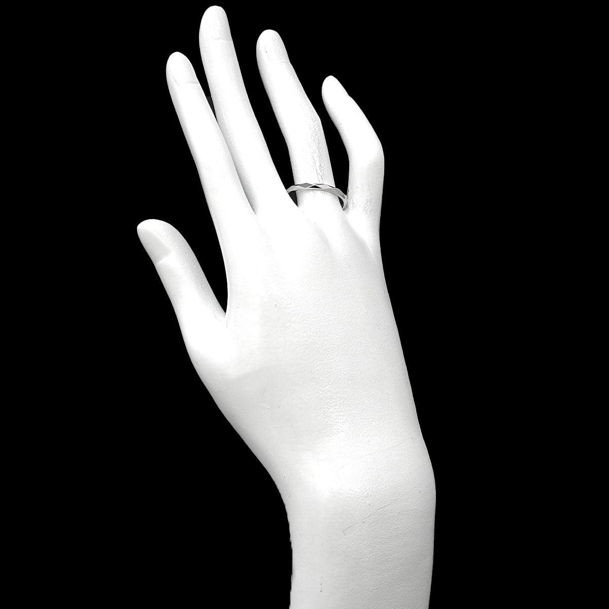Facet SM Ring Pt Platinum Size62 9.5-9.75(US)