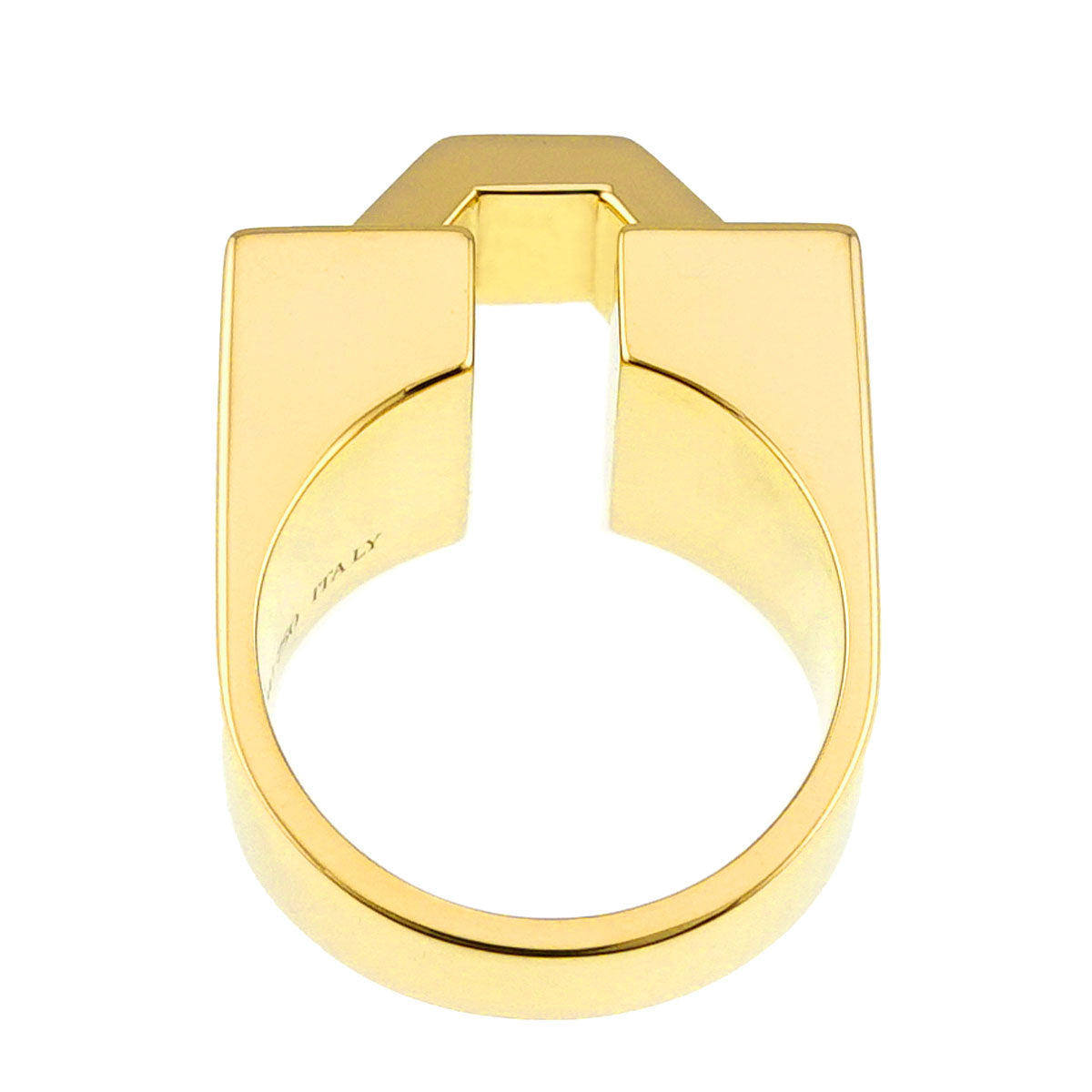 Out of Retirement Ring 18K Yellow Gold 750 Size 6.75(US)
