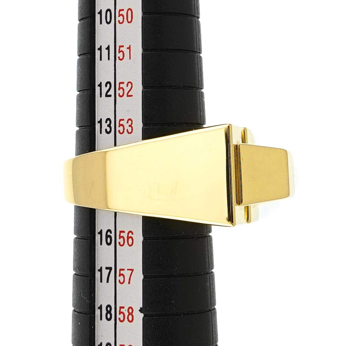 Out of Retirement Ring 18K Yellow Gold 750 Size 6.75(US)