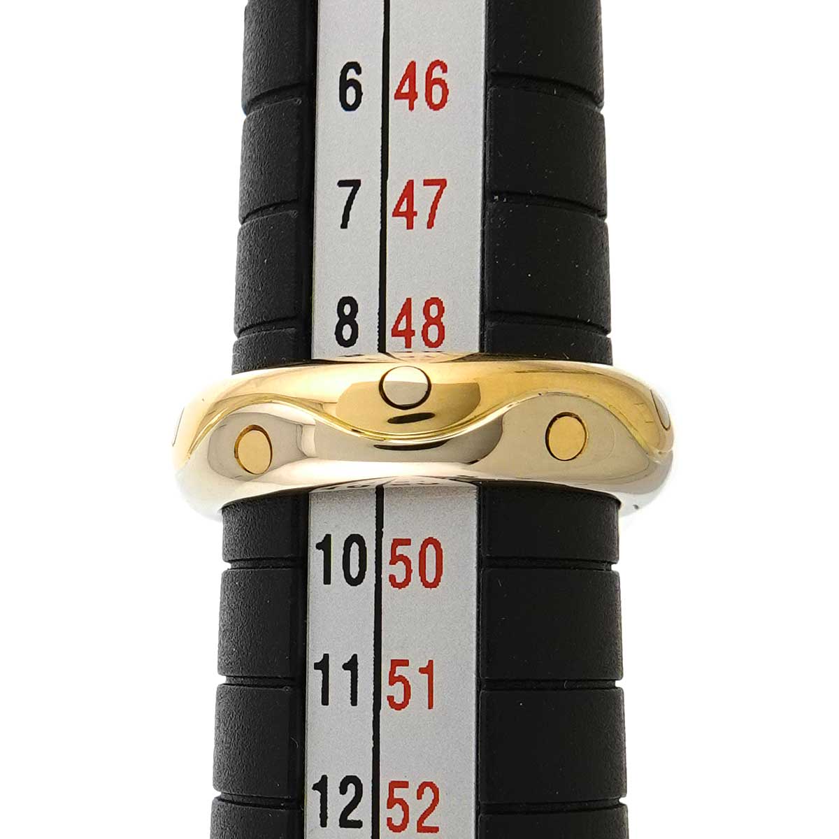 Onda Ring 18K Yellow White Gold 750 Size4.75-5(US)