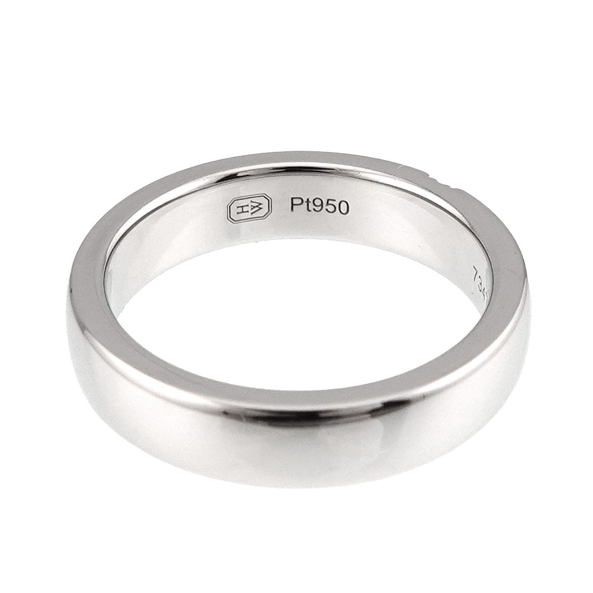 Three stone Diamond Ring Pt Platinum size5-5.25(US)