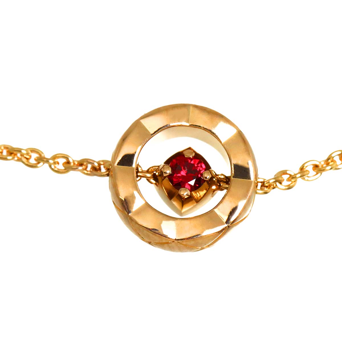 Coco Crush Ruby Bracelet 18K Pink Gold 750
