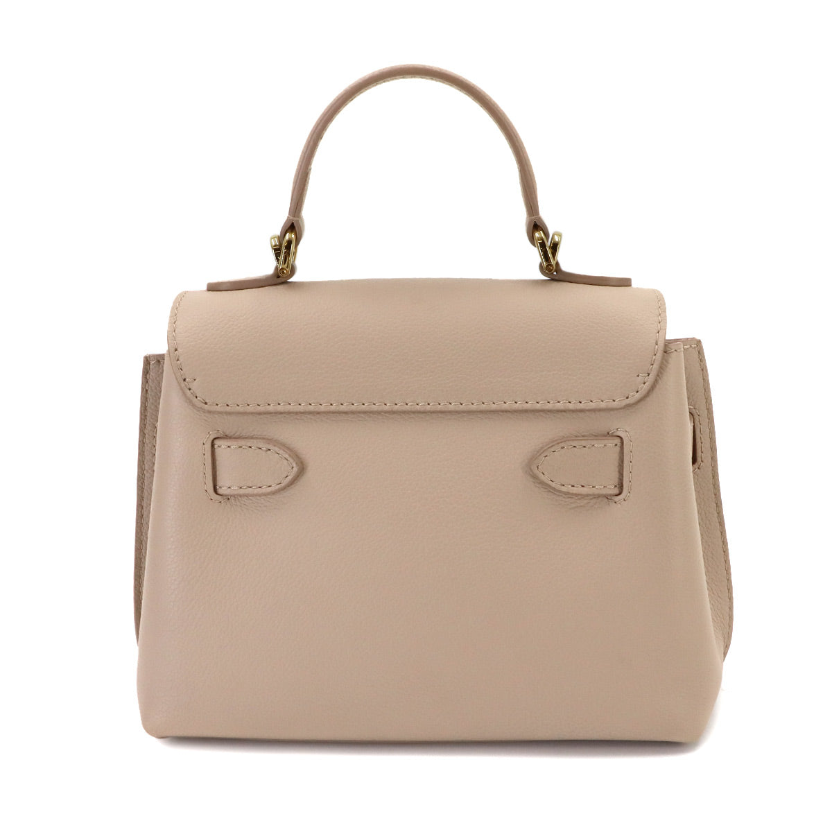 Lockme Ever 2way Hand Bag Leather Beige M21052
