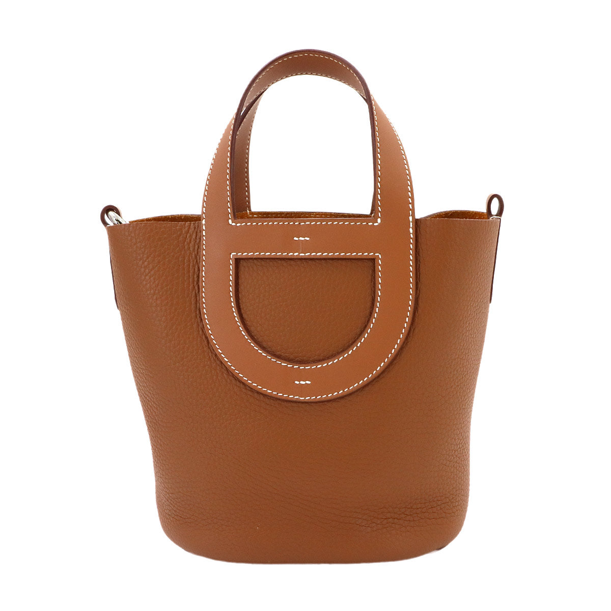 In the Loop 18 Hand Bag Taurillon Clemence Swift Gold