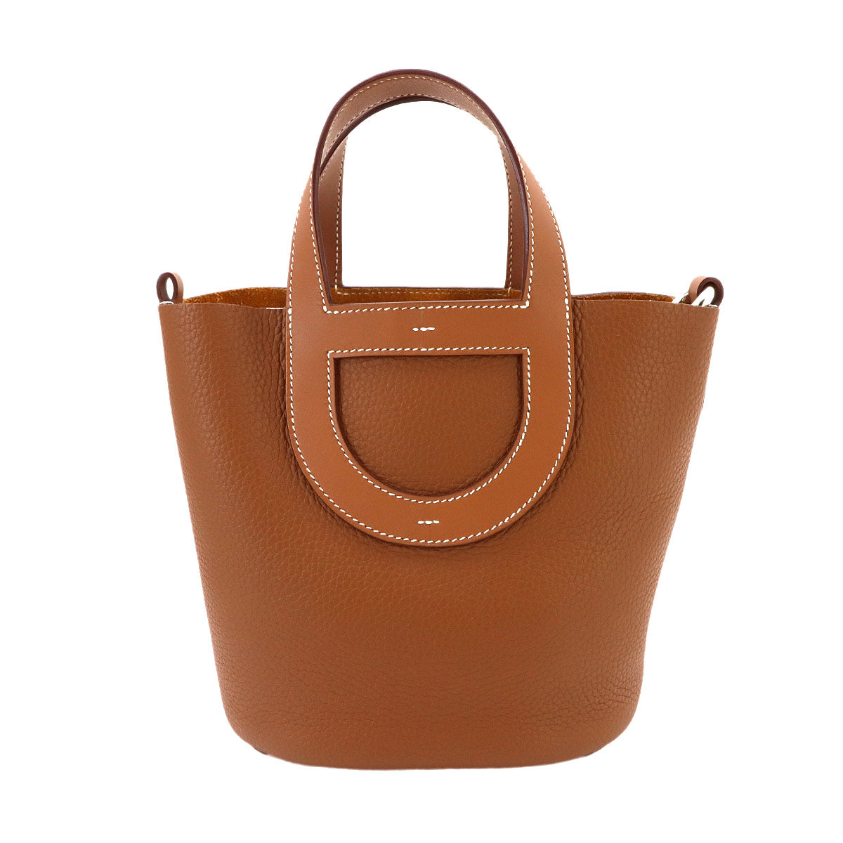 In the Loop 18 Hand Bag Taurillon Clemence Swift Gold