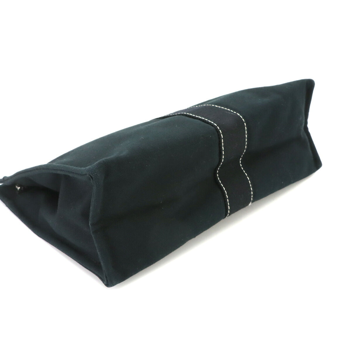 Deauville Pouch Cotton canvas Black Purse