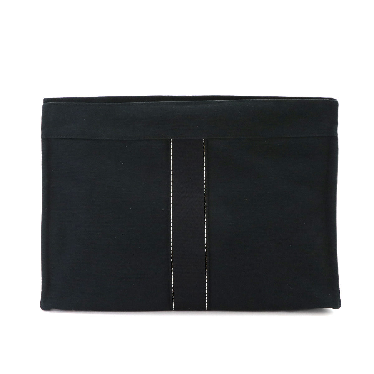 Deauville Pouch Cotton canvas Black Purse