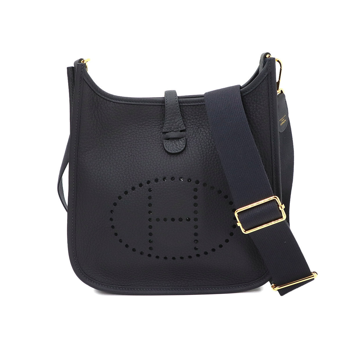 Evelyne3 23 Shoulder Bag Taurillon Clemence Black