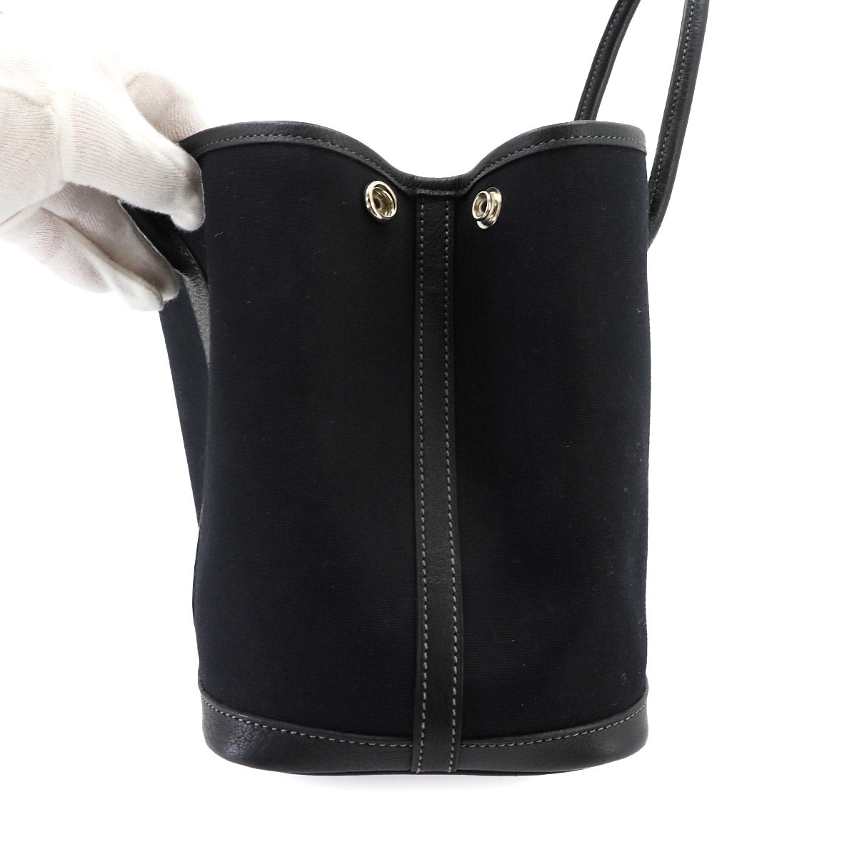 Garden Party TPM 2way Tote Shoulder Bag Toile Officier Black