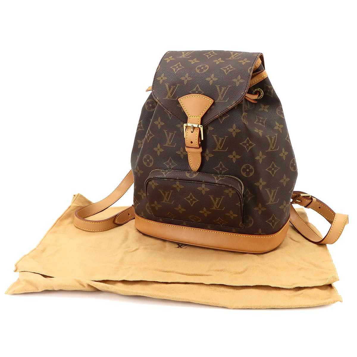 Monogram Montsouris MM Backpack Brown M51136 Purse