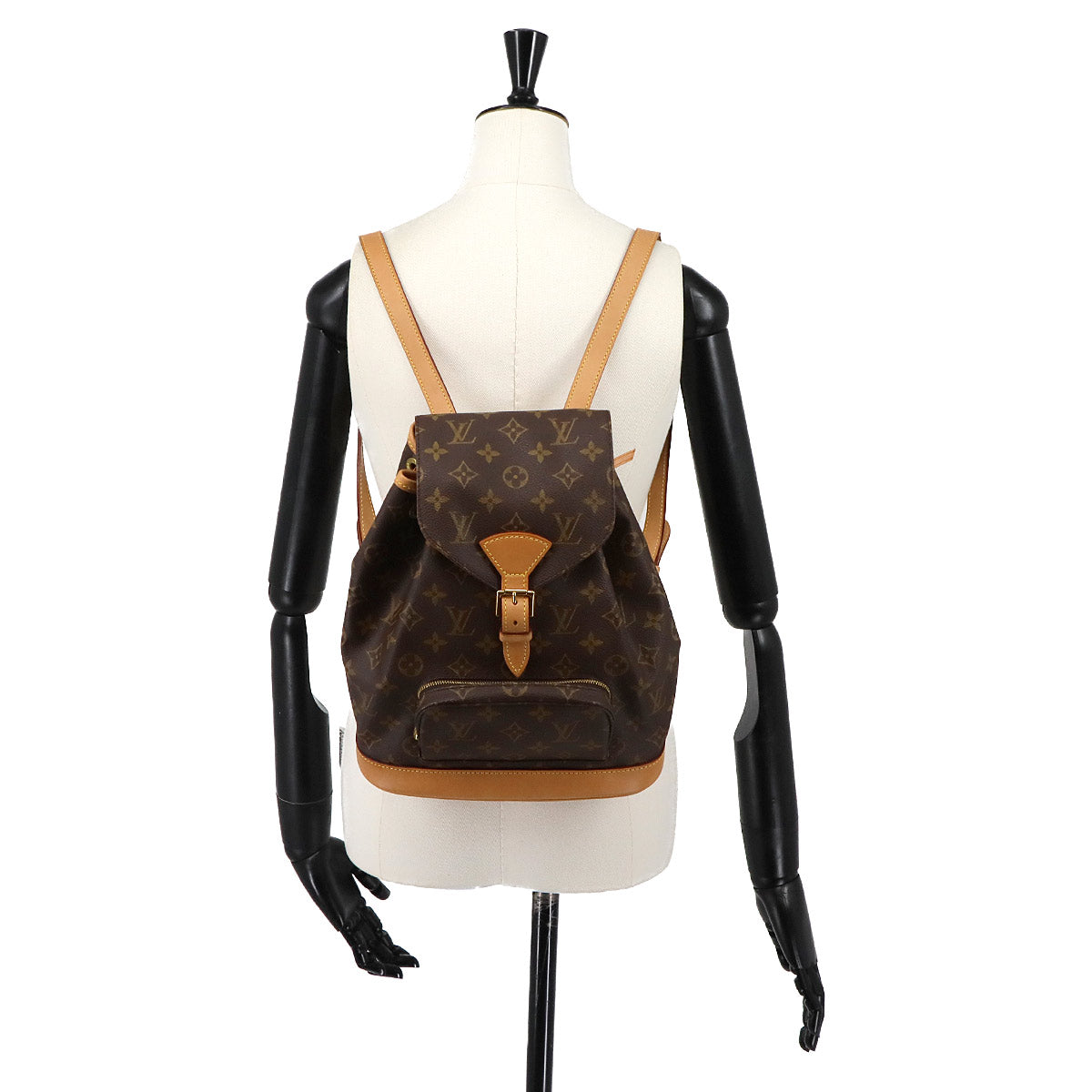 Monogram Montsouris MM Backpack Brown M51136 Purse