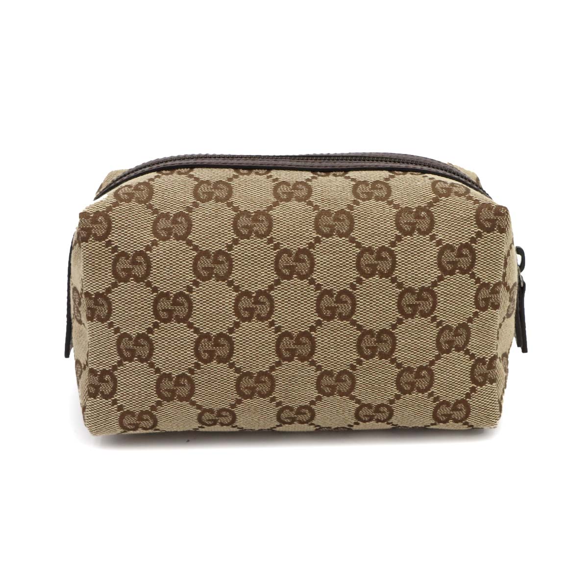 GG Canvas Cosmetic Case Pouch Beige 29595