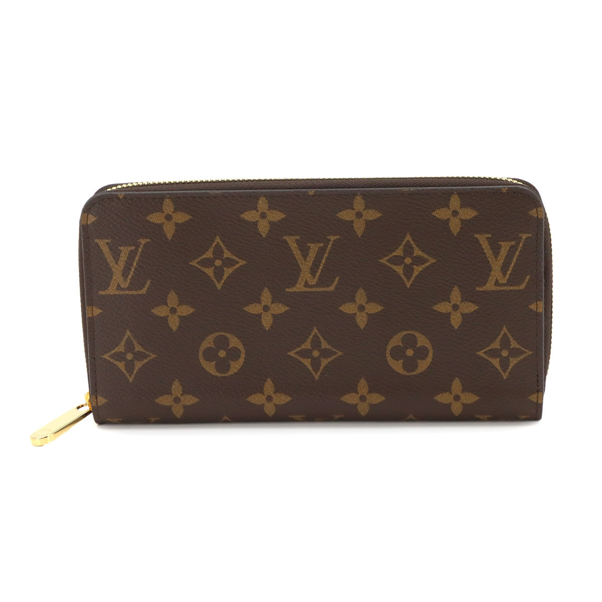 Monogram Zippy Wallet Long Brown Fuchsia M41895 Purse