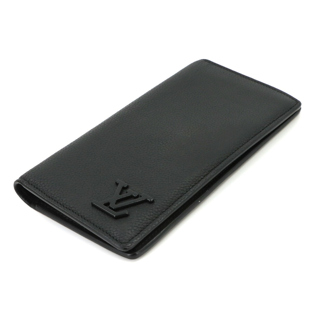 Aerogram Brazza Wallet Leather Noir M69980 Black