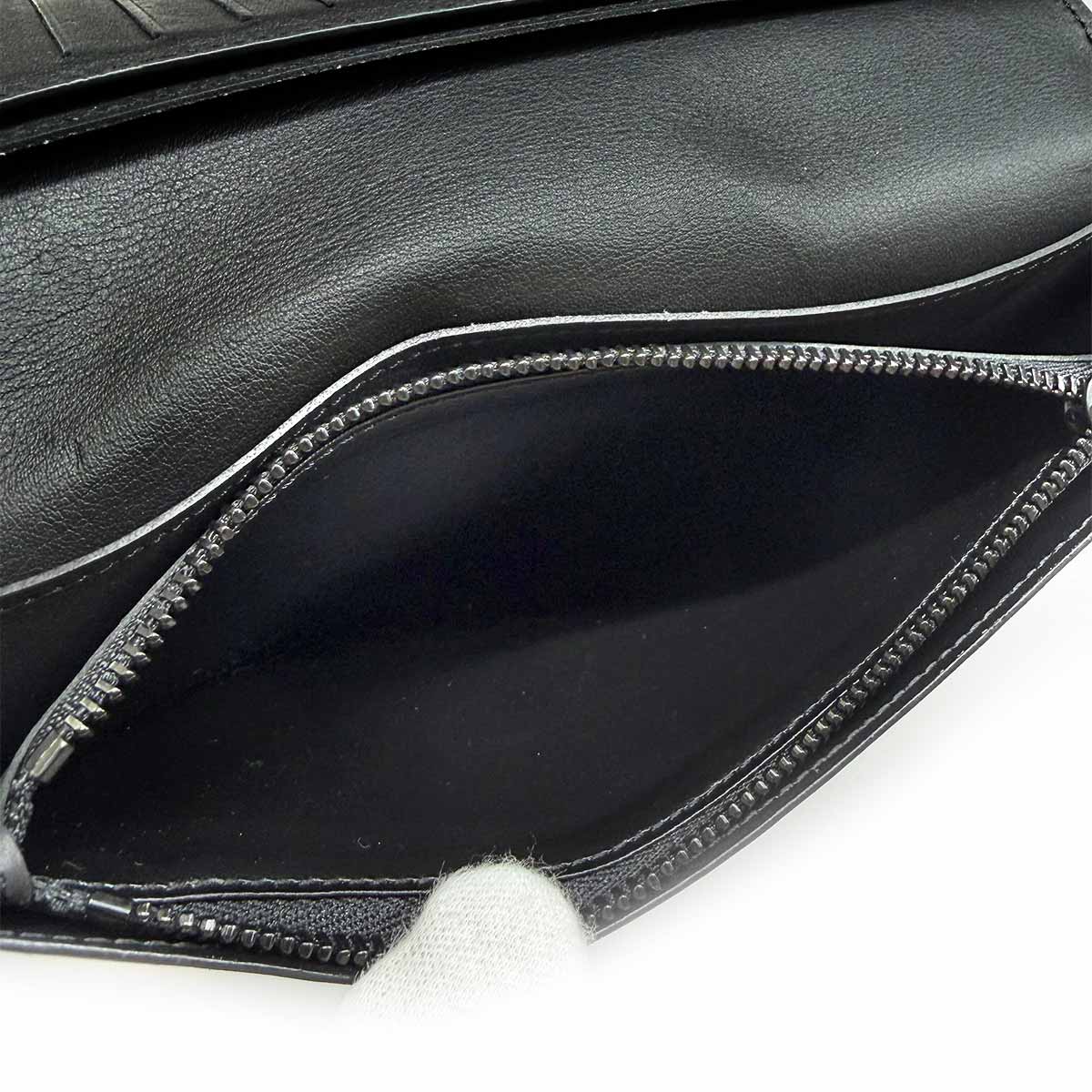 Aerogram Brazza Wallet Leather Noir M69980 Black