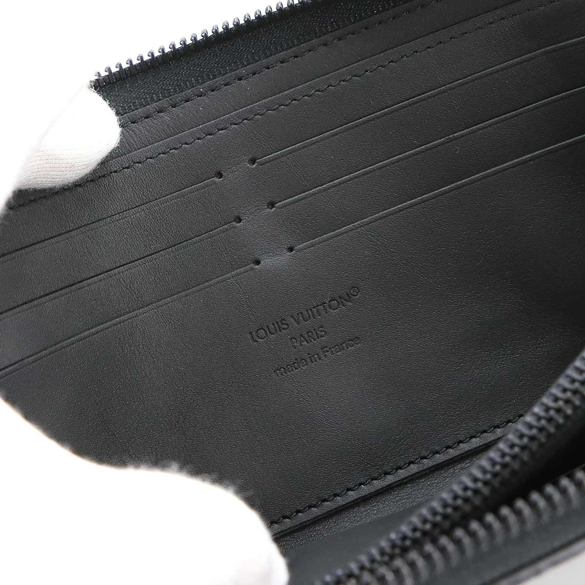 LV Aerogram Zippy Wallet Horizontal Noir M25959