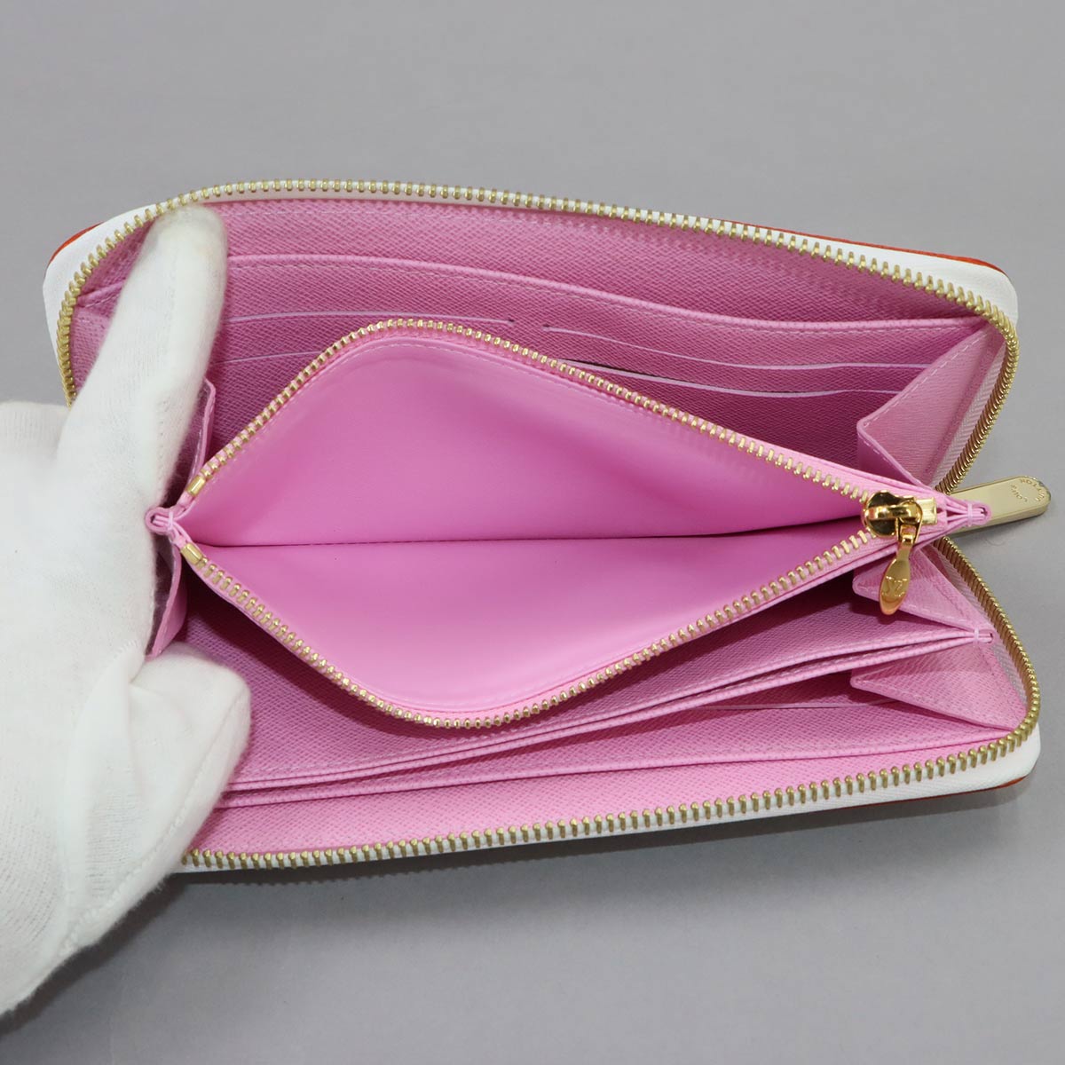 Monogram Multicolor Zippy Wallet Blanc M60241